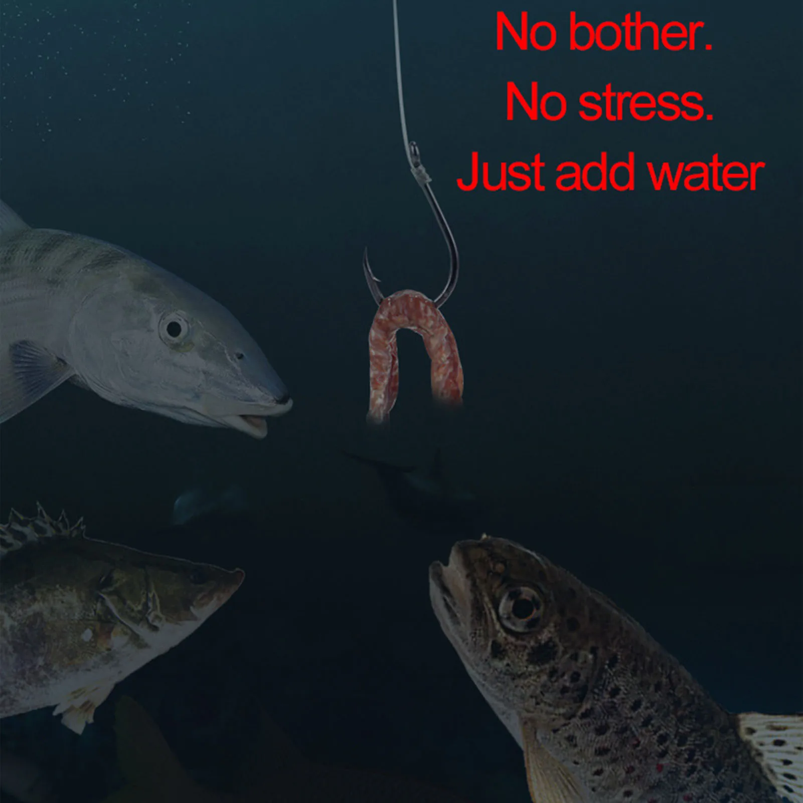 Gusano de arena seco 100% Natural, Señuelos de Pesca de 6/10g, pesca al aire libre, torneo de pesca, comida seductor, captura de carpa para pesca de mar helado de invierno - imagen 2