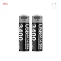 USB AA 3400mWh 2PC