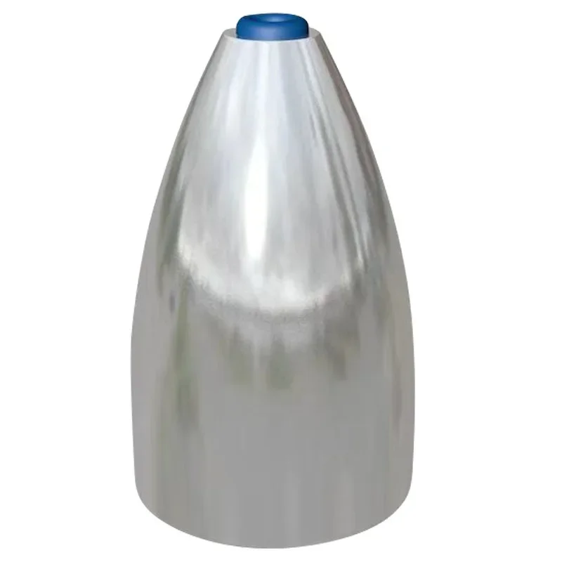 10 unids/lote de plomos de pesca con forma de bala, plomos de aleación de 6 tamaños para anzuelo de manivela, aparejos de pesca, accesorios de cebo Texas Rig - imagen 2