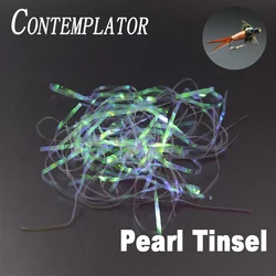 Tinsel holográfico flash para atar moscas