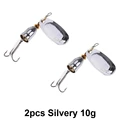 2pcs Silvery 10g
