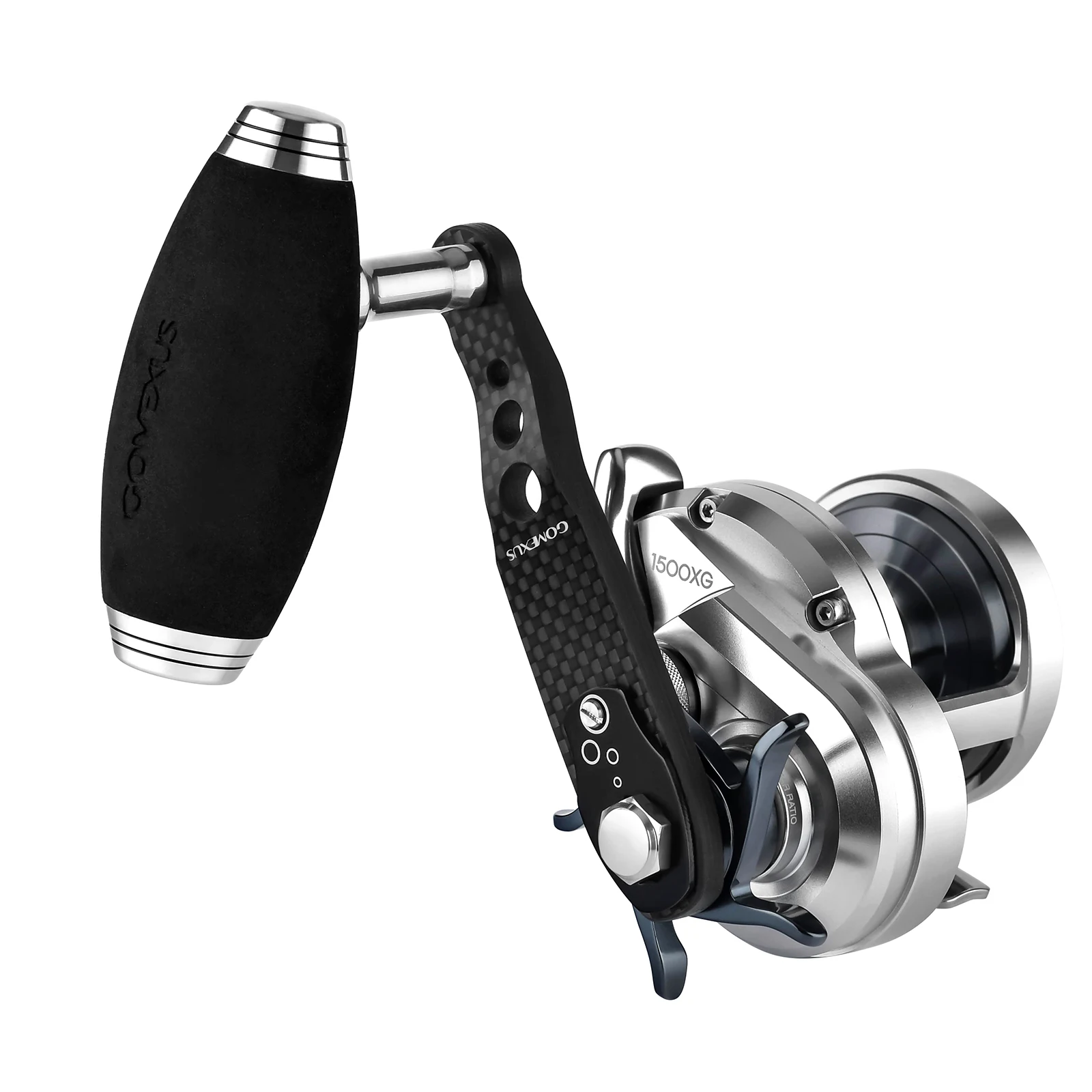 Mango de Jigging Gomexus para Shimano Ocea Jigger Tekota Conquest Tranx 300 Daiwa Saltiga BJ mango de carrete Fuego CT Baitcasting 90mm - imagen 3