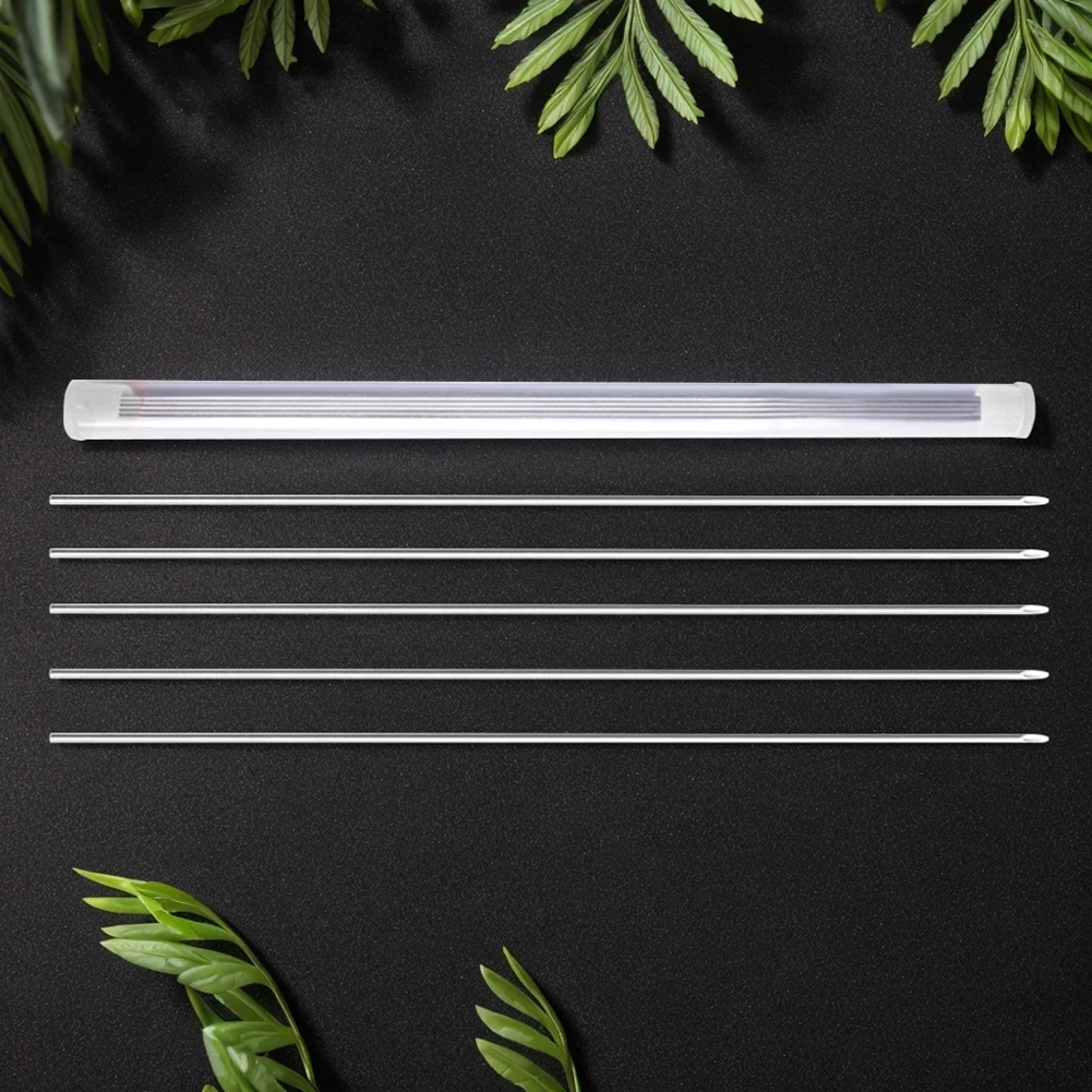 30 Uds herramientas de pesca agujas chupando lombriz anzuelo cebo de gusano sin escape enganche de lombriz de tierra - imagen 5