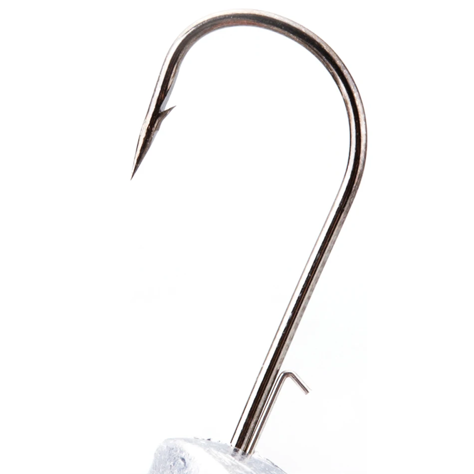 Anzuelos de cabeza triangular NED, 3,5g, 5g, 7g, 10g, 14g, 21g, 28g, anzuelo auxiliar, gusano suave, anzuelo de plantilla, aparejos de pesca - imagen 4