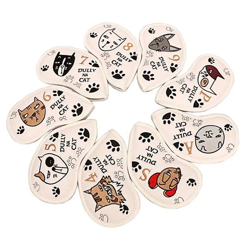 Funda protectora con diseño de números para Golf, accesorios para Putter - imagen 4