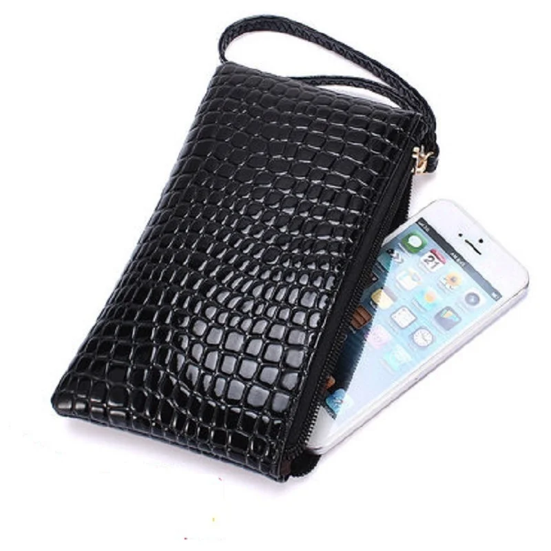 Cartera Mujer PU Bolso Mano Tarjetero Monedero Simple Práctico - imagen 2