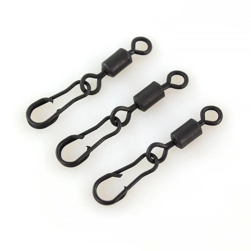 Anzuelo giratorio de pesca de carpa, enganches de enclavamiento, terminal de carpa, 20 unidades, AG141 - imagen 4