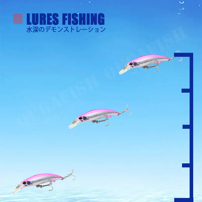 Señuelo de Pesca hundido de 40G y 92MM, Accesorios de Pesca de agua completa, Minnow de Mar para Leurre Truite Isca, cebo Artificial, equipo de Pesca - imagen 5