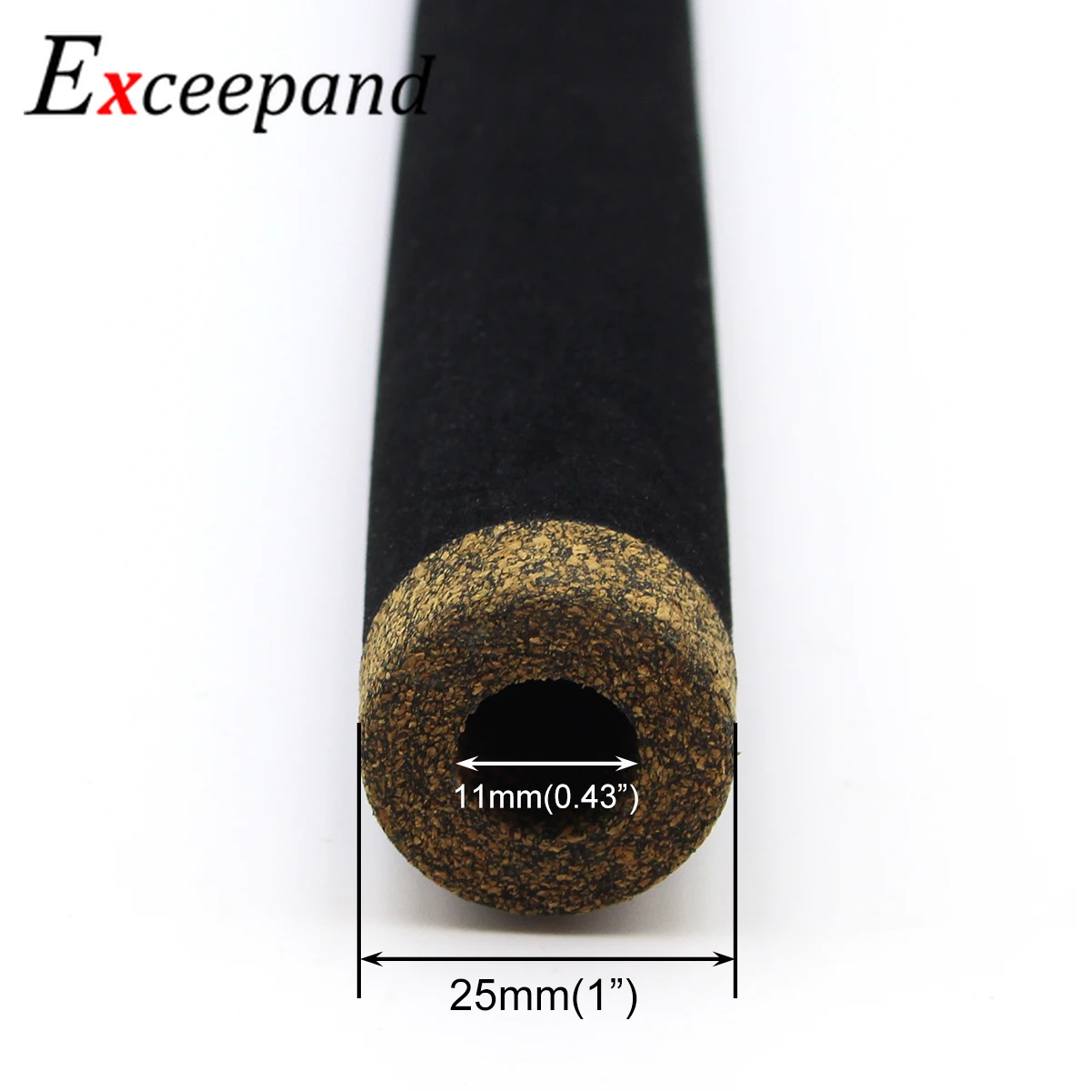 Mango carrete extensible EVA negro – Ligero para lubina - imagen 3