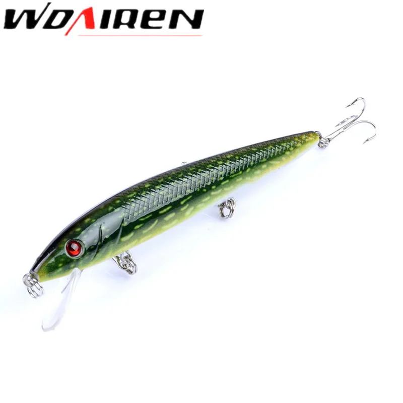Jerkbait Minnow Flotante 12cm – Señuelo duro oscilante para pesca - imagen 3