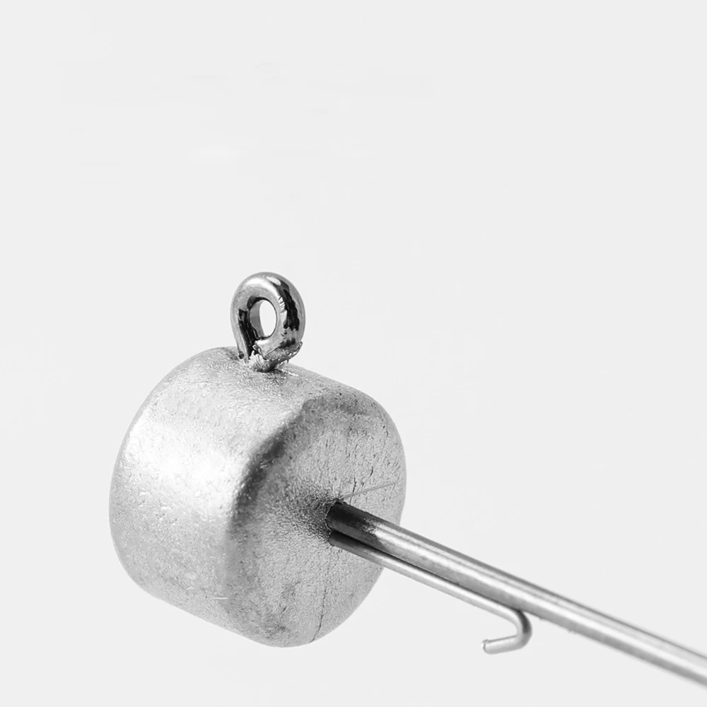 Kit de anzuelos De Seta fina para señuelos blandos, 5 piezas, 1,8g, 2,7g, 3,5g, 4,5g, 6g - imagen 5