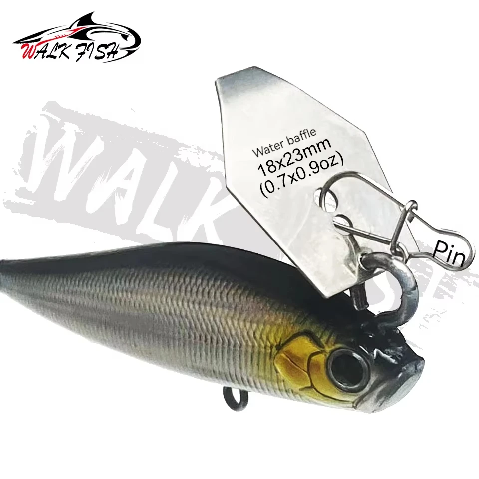 WALK FISH 1 Uds 10g/14g lápiz que se hunde tembloroso vibración de alta frecuencia Wobbler cebo duro 70/85mm señuelo de pesca guardabarros de tiro largo - imagen 3