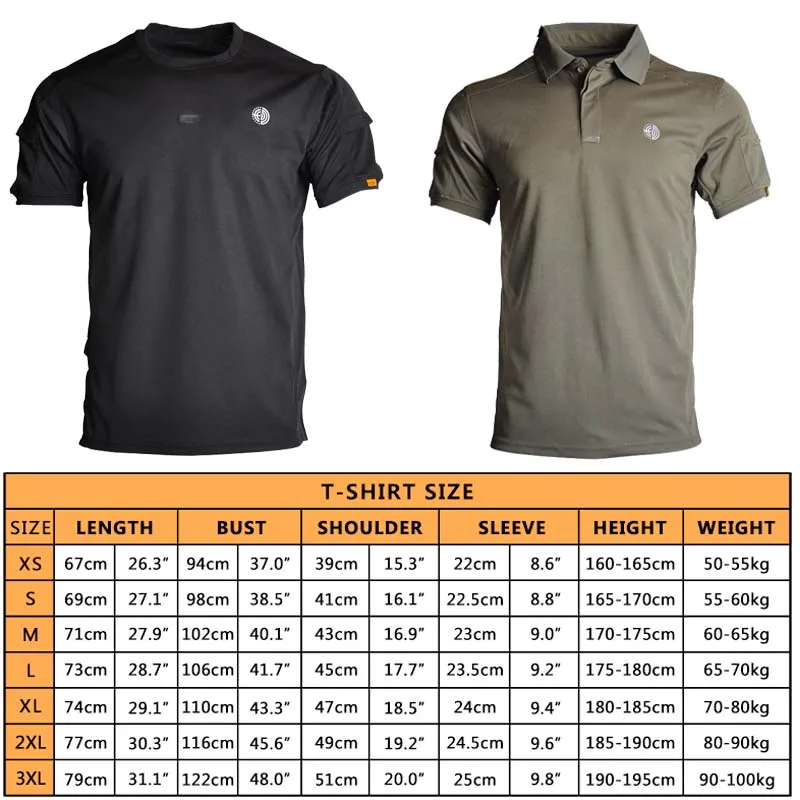 Camiseta táctica Airsoft para hombre, ropa de secado rápido para senderismo, Camping, combate, deportes, entrenamiento, traje de caza - imagen 3