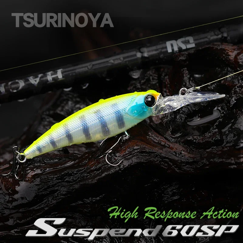 Tsurinoya Max Jerkbait Suspendido – Shad artificial para lucio y perca - imagen 3
