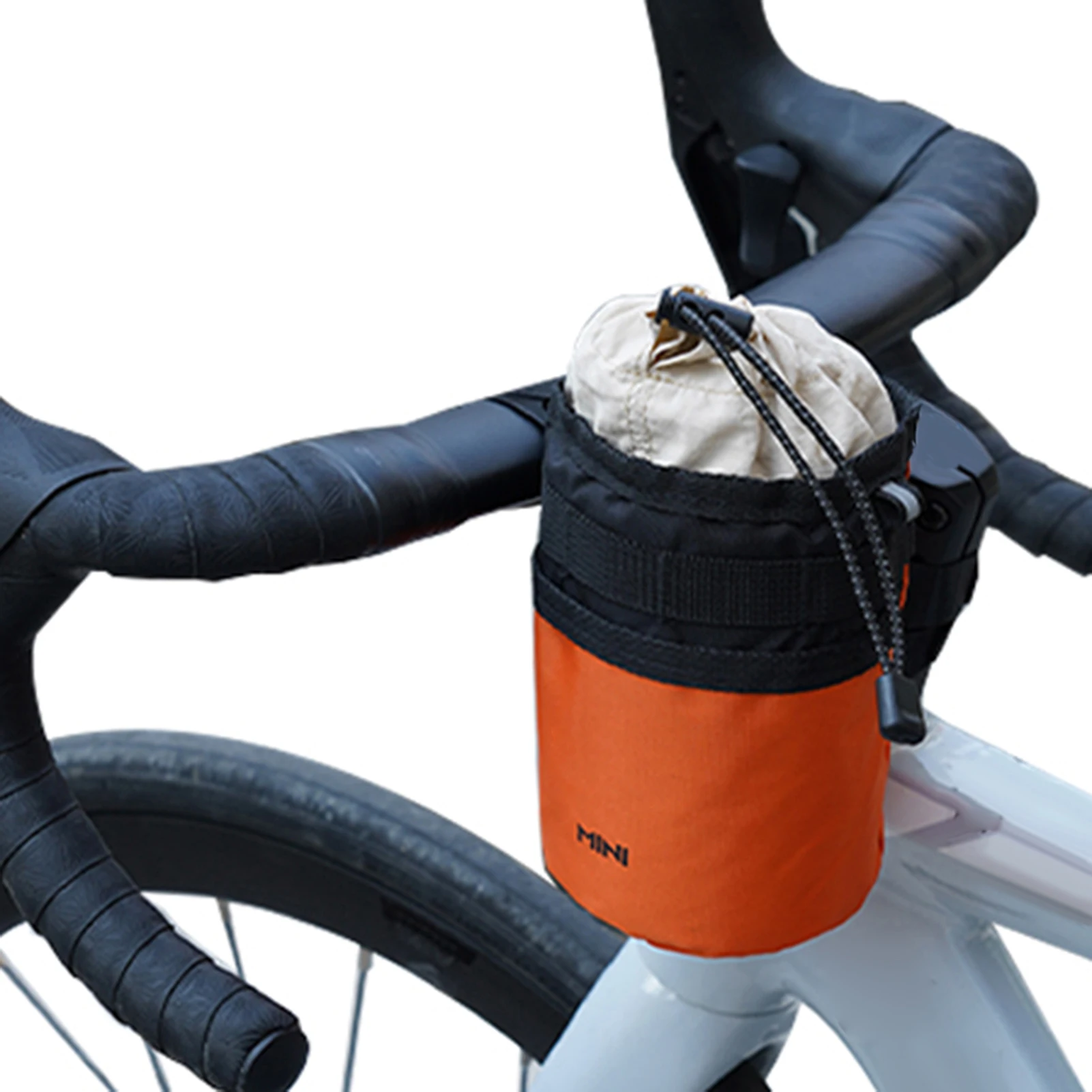 Bolsa para botella de agua, bolsa portabotellas para bicicleta, diseño bonito, resistente a la lluvia, para bicicleta plegable de montaña y carretera con correa ajustable - imagen 4