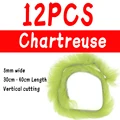 12 PCS chartreuse