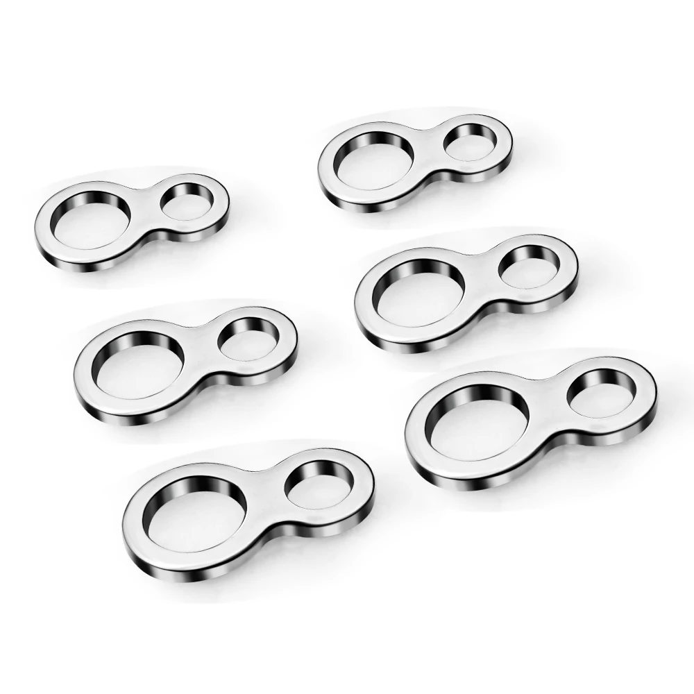 PROBEROS Clips de pesca con forma de 8 en acero inoxidable - imagen 4