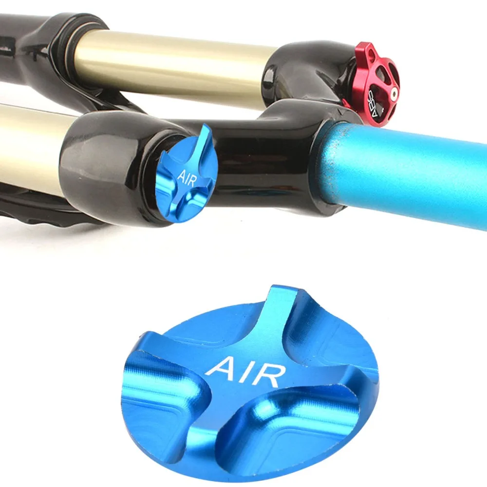 Cubierta de horquilla de suspensión de bicicleta de aleación de aluminio hermética 2 colores disponibles tapa de horquilla delantera de bicicleta accesorio ligero para bicicleta reparación de bicicletas - imagen 5