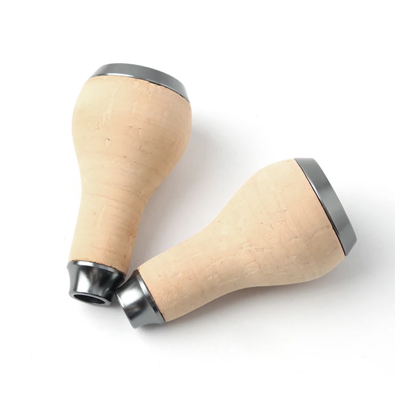 Kawa-mango de carrete de pesca, perilla de madera suave para carrete D/S, incluye 2 uds., longitud de rodamiento, 53mm de peso, 11 g/unidad, accesorio de perilla de carrete DIY, 1 ud. - imagen 4