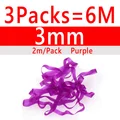 3packs 3mm Purple