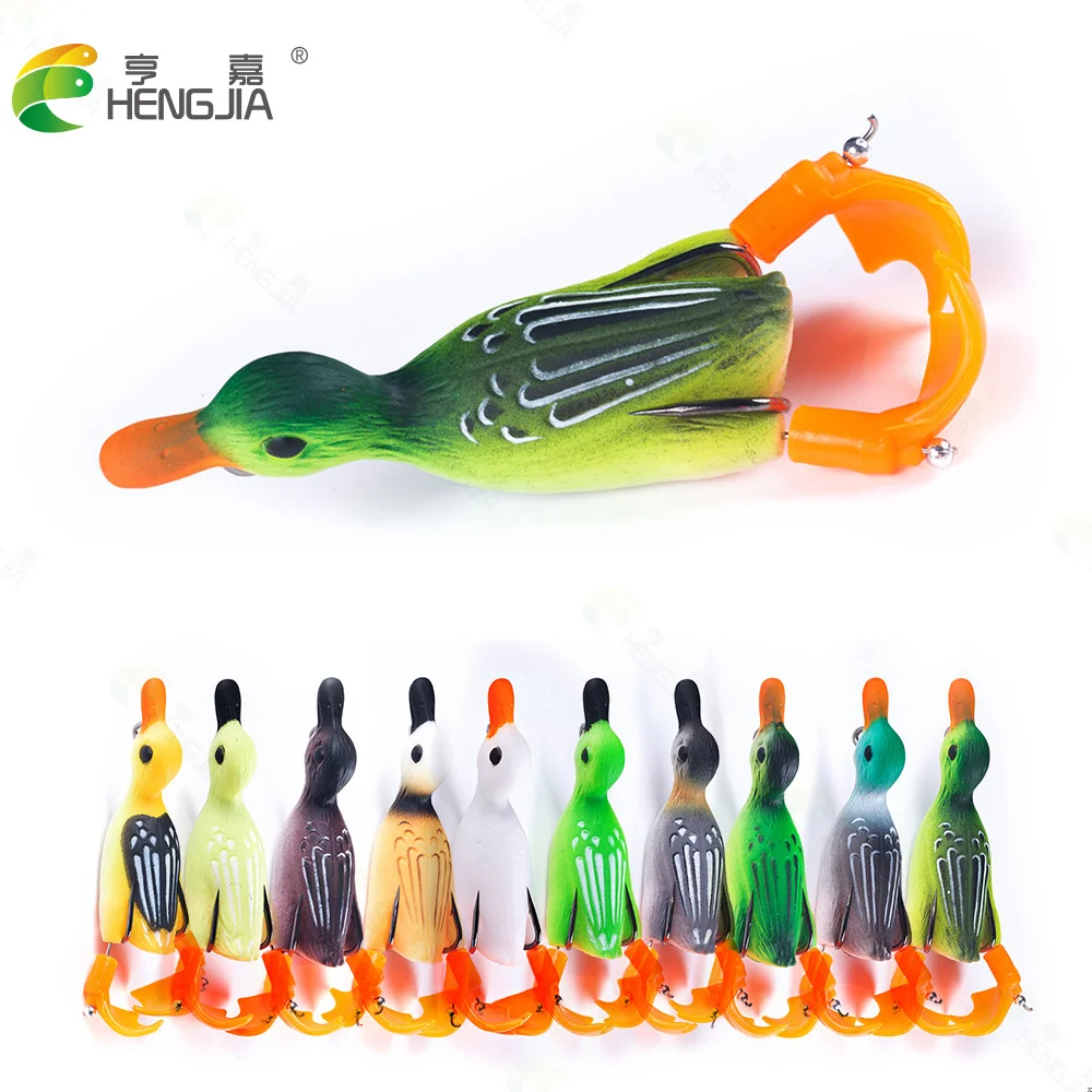 NUNATAK-señuelo suave de goma de silicona para pato, señuelo de araña 3G/6G, cebos de cabeza de serpiente, señuelo flotante de agua superior, cebos de pesca de Lucio - imagen 4