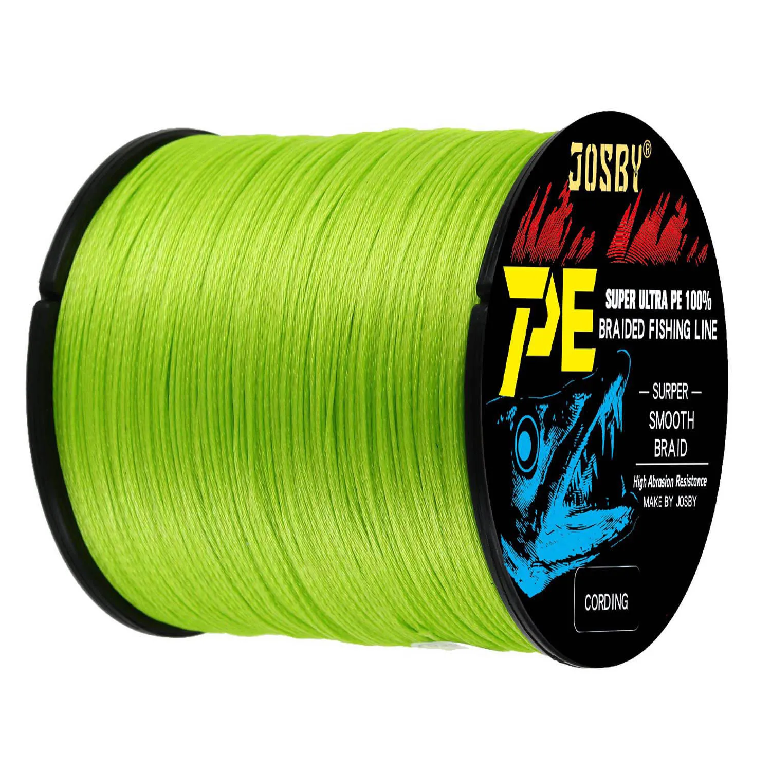 JOSBY-sedal trenzado de 9/12 hebras de PE, hilo multifilamento para pesca en agua salada, 500M, 300M, 100M - imagen 2