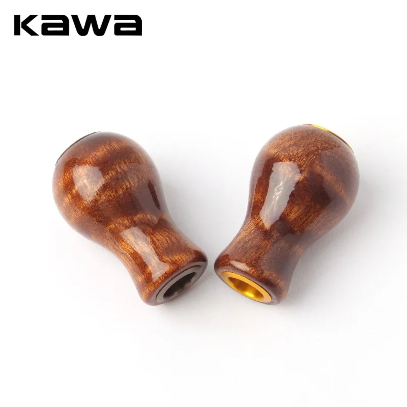 Kawa nuevo carrete de pesca mango perilla materiales de palisandro 5,5-8,6g longitud 35,5mm para S/Dai Spinning/Casting carrete mango accesorio DIY - imagen 3