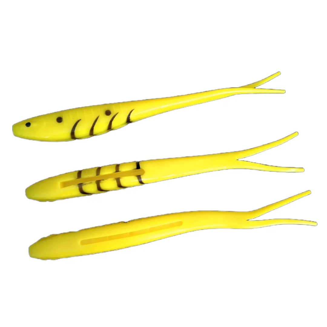Señuelo de pesca suave de alta elasticidad TPR, 6 uds., 17cm, 18,7g, con acción de natación realista, adecuado para pescadores de agua dulce y salada - imagen 3