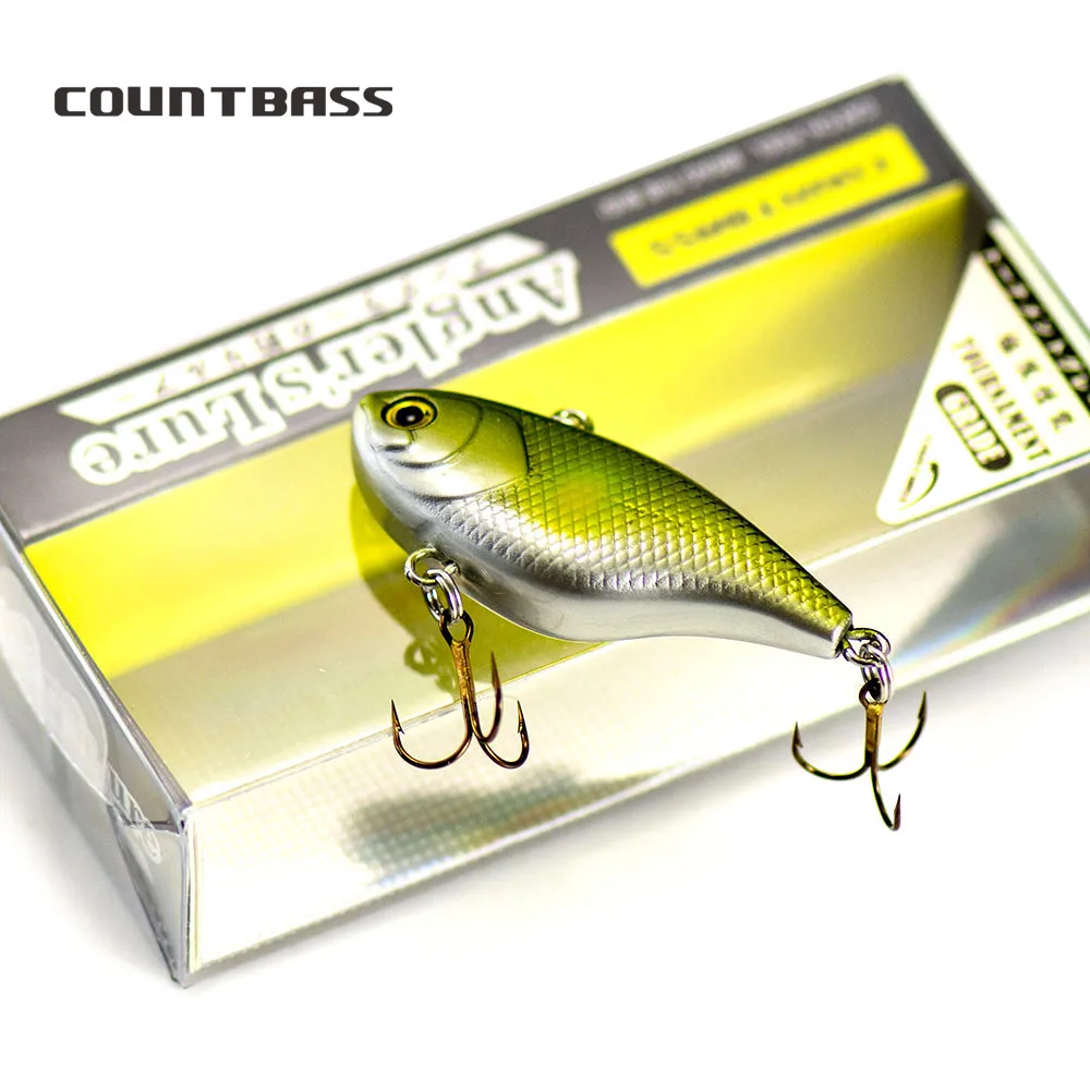 Countbass-señuelo de pesca con vibración de hundimiento, cebo duro con anzuelos VMC, 40mm, 1-1/2 ", 4,6g, 5/32 oz - imagen 5