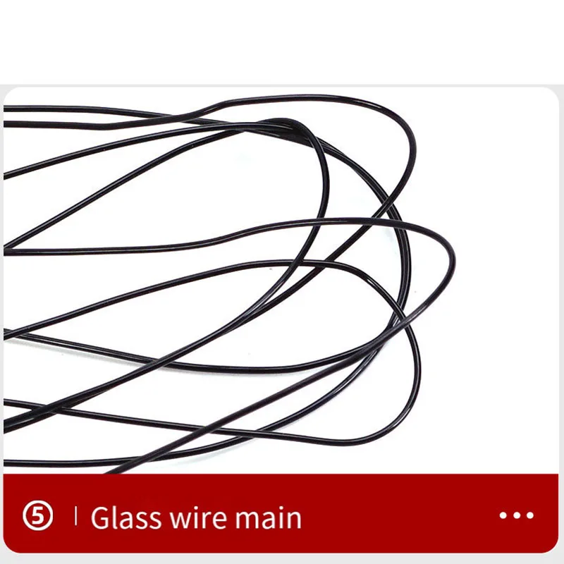 3 # -13 #   Anzuelos de acero inoxidable, aparejos de Pesca giratorios, señuelos, cebos de Pesca, combinación de un solo gancho, 5 anzuelos, anzuelo pequeño de 80cm - imagen 5