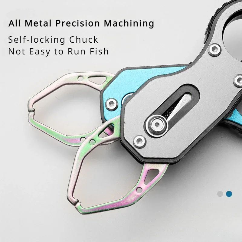 Mini controlador de pescado con agarre de pescado, alicates de microcontrol Luya de acero inoxidable para quitar el gancho, abrazadera para la boca, agarrador de peces portátil - imagen 4