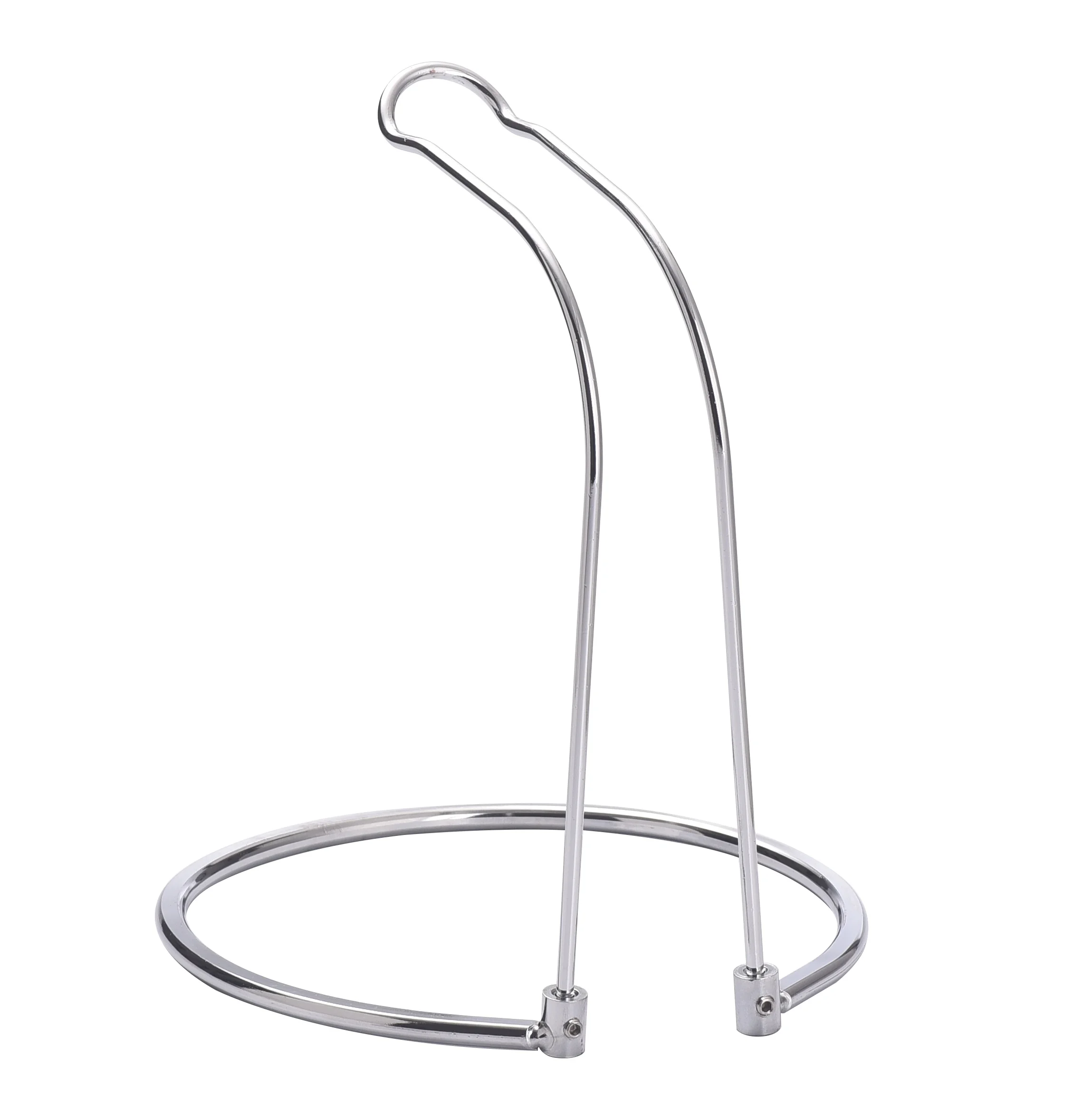 Soporte de carrete de pesca con señuelo extraíble de lagarto, estante de almacenamiento de acero inoxidable, estante de exhibición de carrete de pesca para carretes giratorios - imagen 3