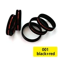 001 black   red