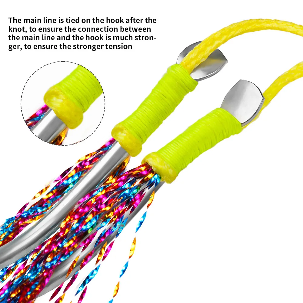 PROBEROS anzuelos de pesca de acero rico en carbono Jig para agua salada pez grande con púas fuerte superventas - imagen 5