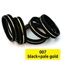 007 black  pale gold