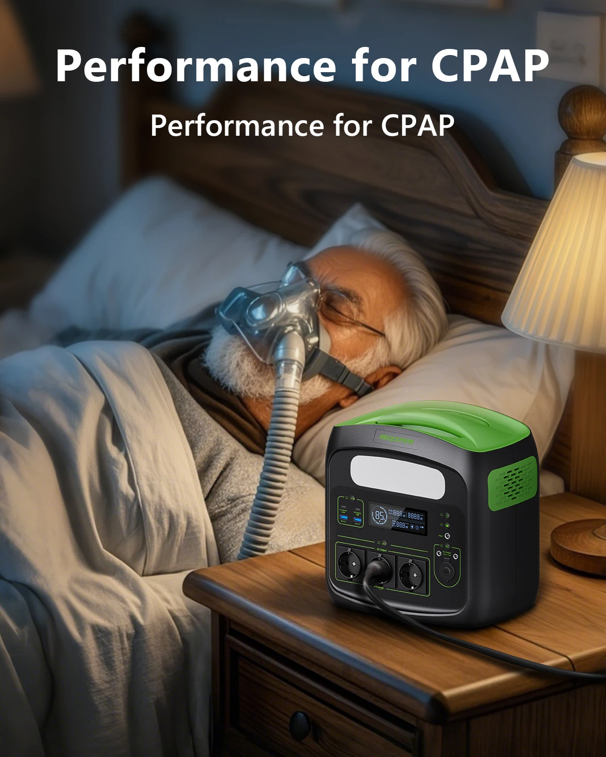 Generador Solar Portátil 700W LiFePO4 para Camping Hogar - imagen 4
