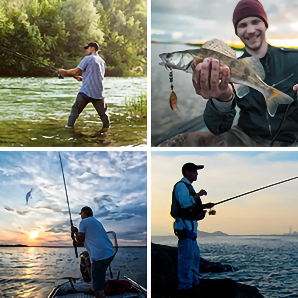Giratorios de barril acero al carbono para pesca deportiva - imagen 3