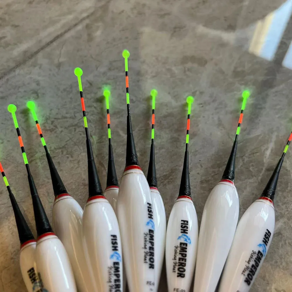 2 unids/lote flotador electrónico de pesca inteligente nocturno Led luminoso inteligente flotador de pescado boya gancho para morder decoloración cuenta de luz superior - imagen 3