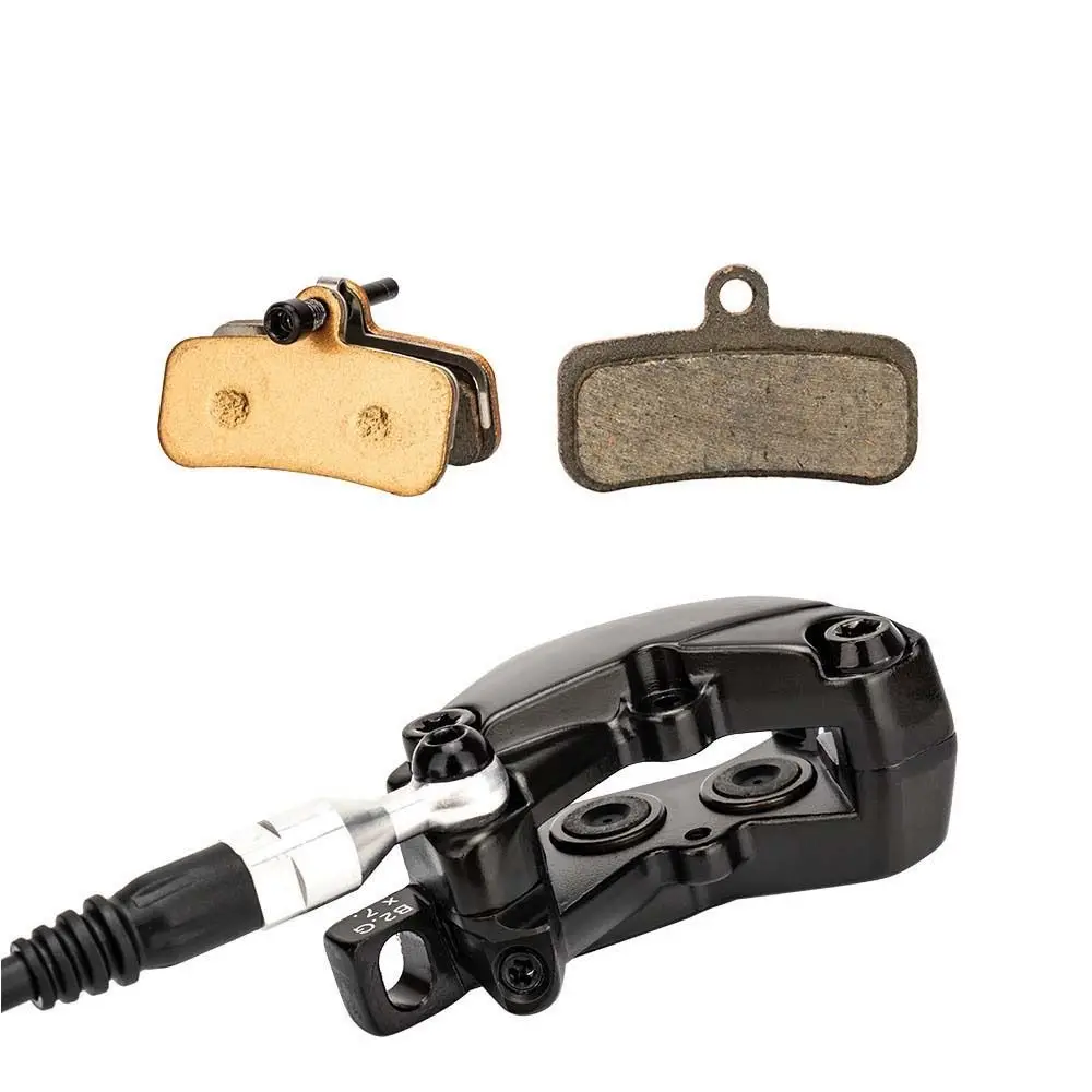 Rotores de freno de disco hidráulico, piezas de bicicleta, almohadilla Meatal completa, 4 pistones - imagen 2