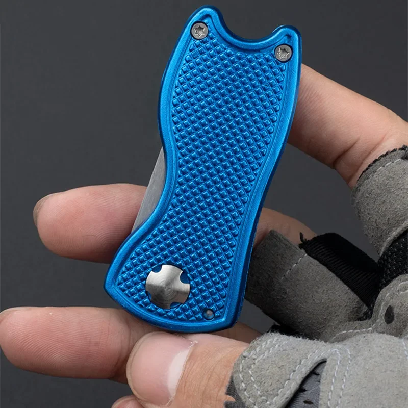 Herramienta de reparación de Divot de Golf, limpiador de ranuras de paso, horquilla con marcador de Golf, herramientas de restauración de césped plegables - imagen 4