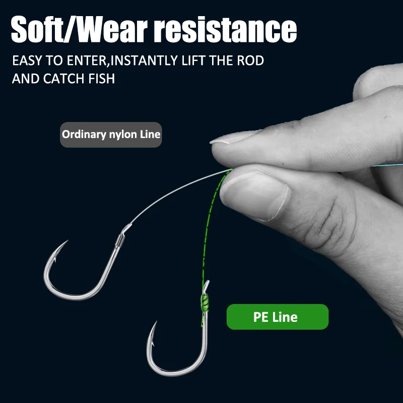 Línea de pesca de PE de 4/8 hebras, 300m/500m, 20-200LB, línea de PE de camuflaje, alambre trenzado de pesca, accesorios de pesca de carpa - imagen 2