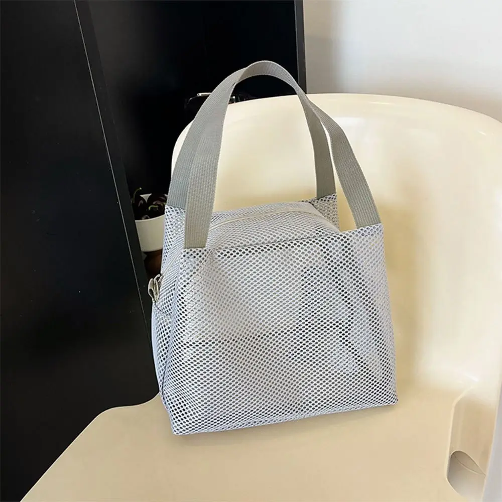Bolsa de malla con asa para organizar aparejos de pesca - imagen 2