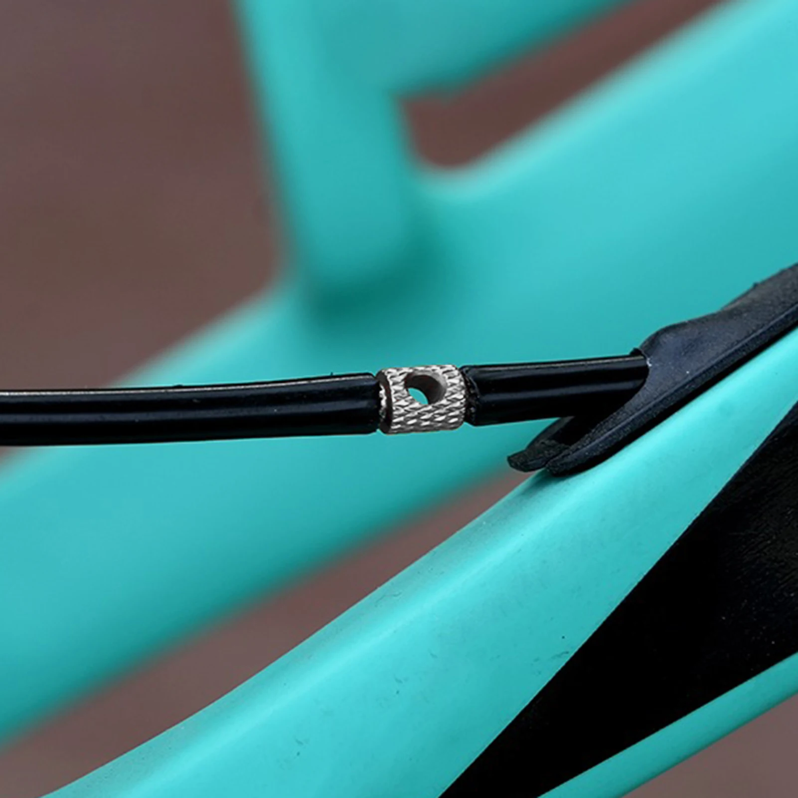 Accesorios de conexión de freno de bicicleta, conector de aleación de aluminio duradero para conectores de tubo de línea de transmisión de freno de bicicleta de montaña - imagen 4