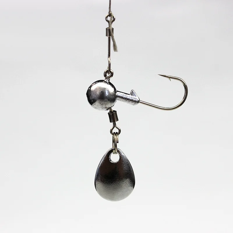 MNFT-anzuelo de pesca de agua salada, 12 piezas, 2g, 4g - imagen 4