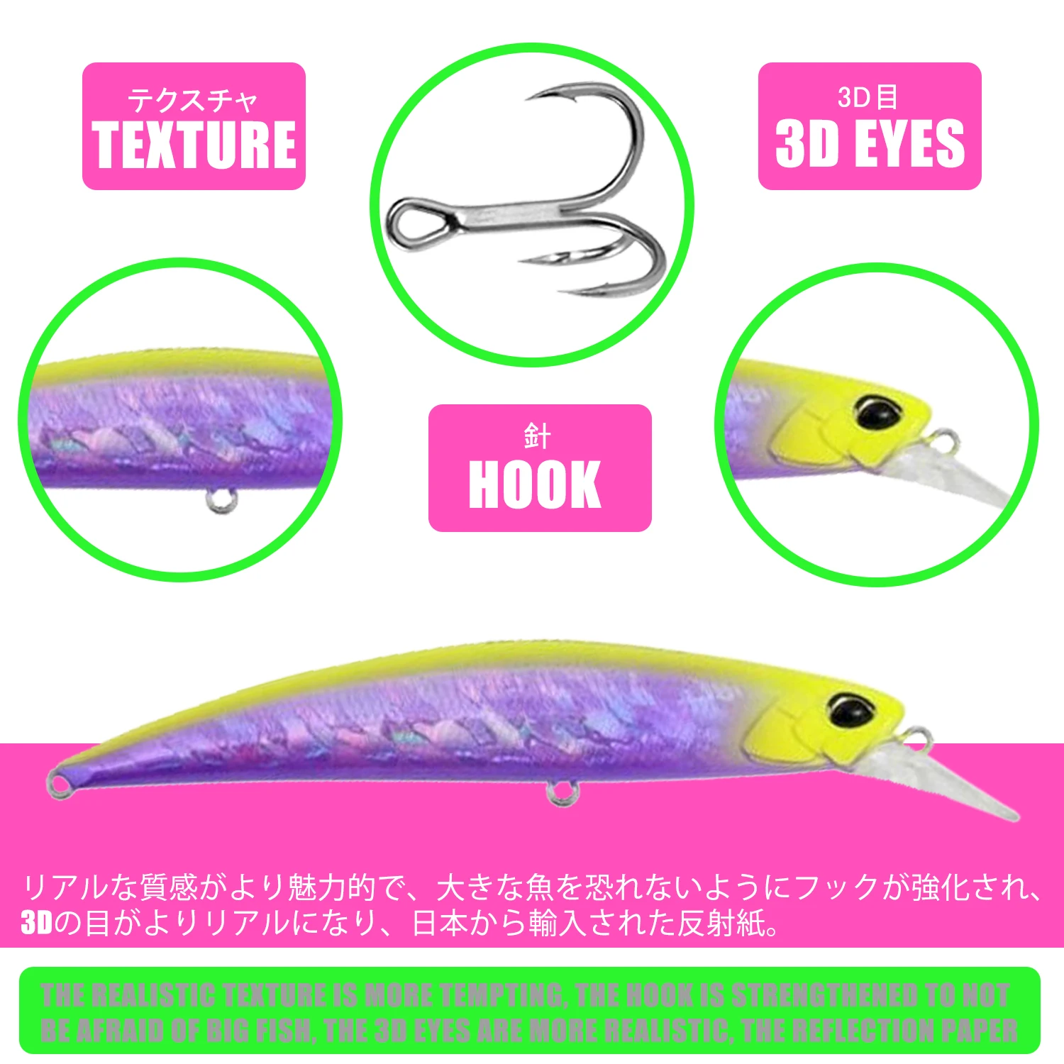 Señuelo de pesca de pececillo hundido, pesas de 27g, 11cm, Iscas artificiales, lubina, Peche En Mer, Trolling, aparejos de pesca de lubina, accesorios de Leurre - imagen 3