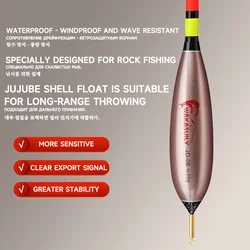 Flotador Electrónico Luminoso Pesca Roca 6,8mm