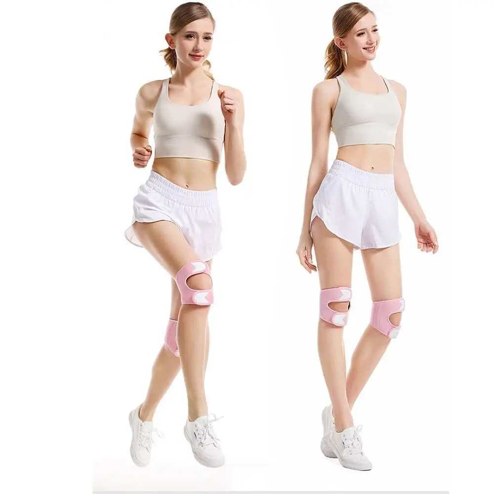 Correa de compresión ajustable para rótula, rodillera antideslizante que absorbe los golpes, soporte para rótula, rodillera deportiva transpirable - imagen 3