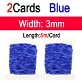 2pcs Blue 3mm