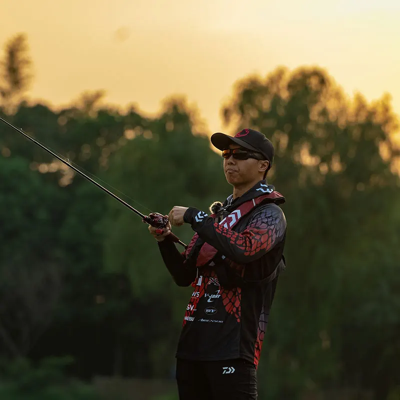 DAIWA-cañas de pescar giratorias y fundidas, accesorio de fibra de carbono superfundido, anillo Fuji X45 trenzado X, 2022 SALAMANDURA MX 2 secciones - imagen 5