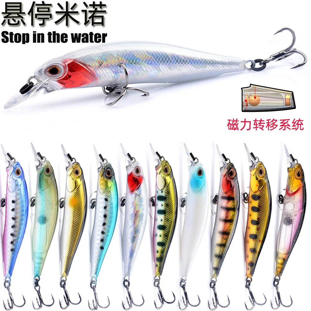Minnow Hover Road Subbait Draw Stop Minnow 9cm/8,4G Bionic Transfer Magnetic, nuevo - imagen 2